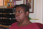 Sharon after her stroke